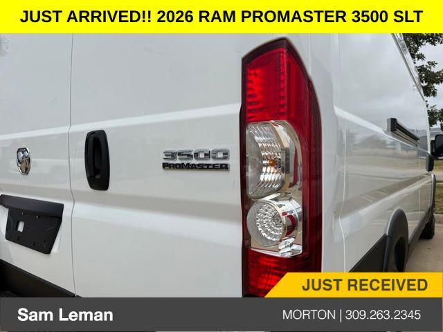 new 2026 Ram ProMaster 3500 car, priced at $55,425