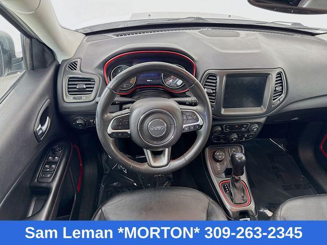 used 2021 Jeep Compass car, priced at $17,161