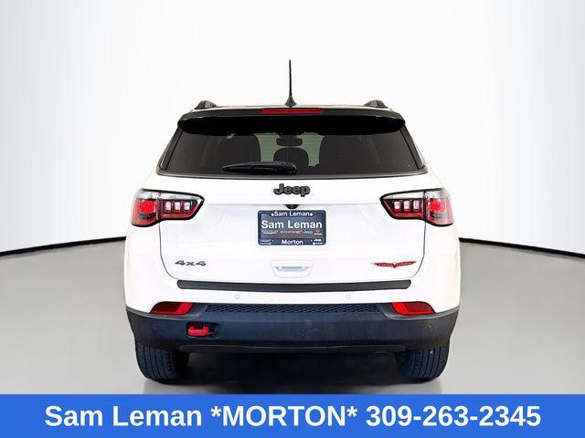 used 2021 Jeep Compass car, priced at $17,161