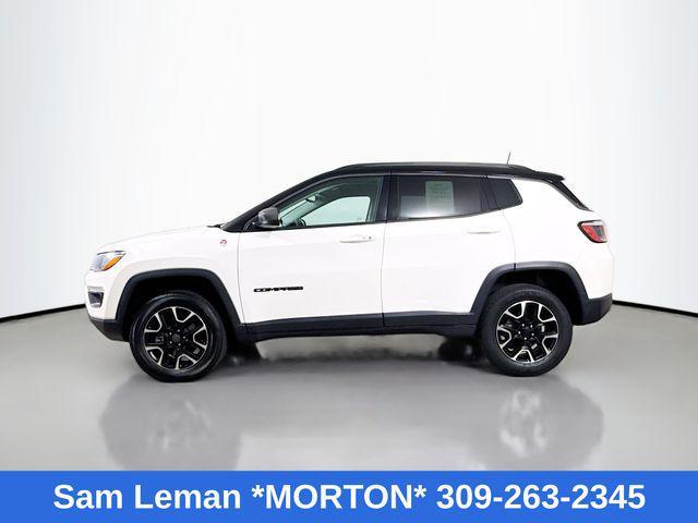 used 2021 Jeep Compass car, priced at $17,161