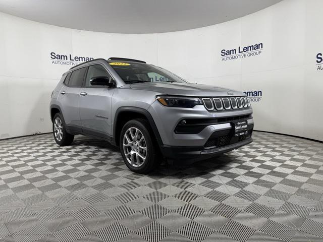 used 2022 Jeep Compass car, priced at $21,990