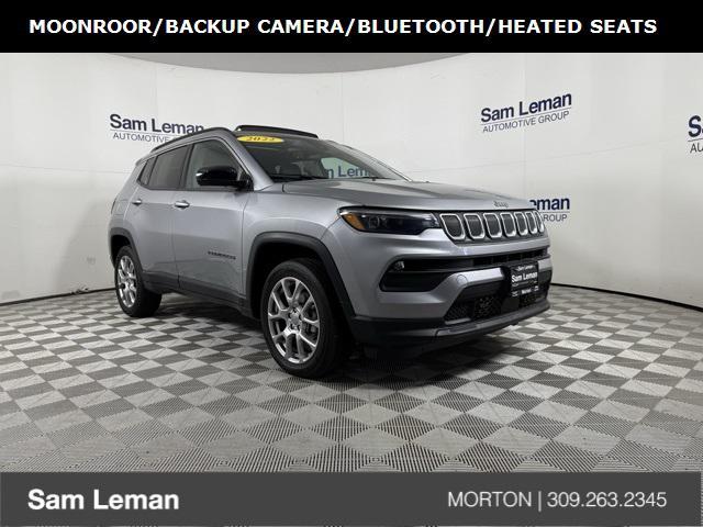 used 2022 Jeep Compass car, priced at $21,990