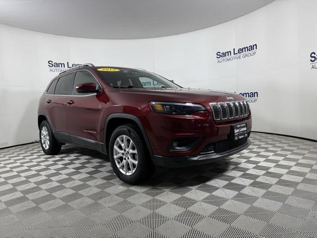 used 2019 Jeep Cherokee car, priced at $15,500