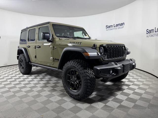 new 2025 Jeep Wrangler car, priced at $50,225