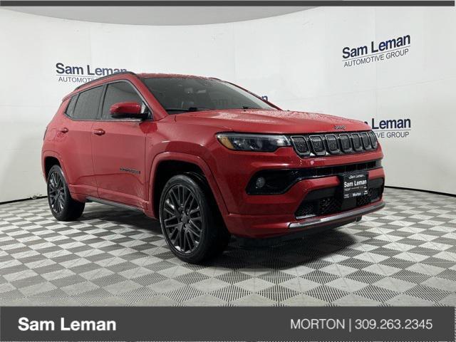 used 2022 Jeep Compass car, priced at $24,994