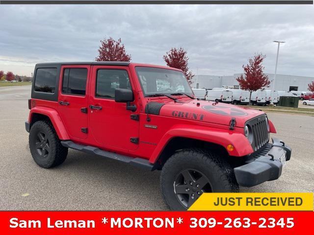 used 2016 Jeep Wrangler Unlimited car, priced at $14,894