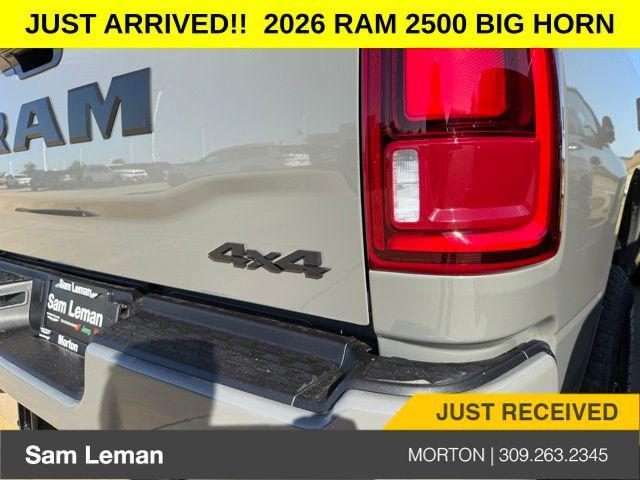 new 2026 Ram 2500 car, priced at $58,895