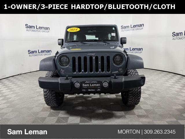 used 2014 Jeep Wrangler Unlimited car, priced at $18,945