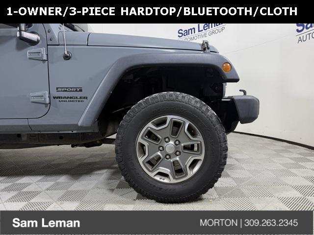 used 2014 Jeep Wrangler Unlimited car, priced at $18,945