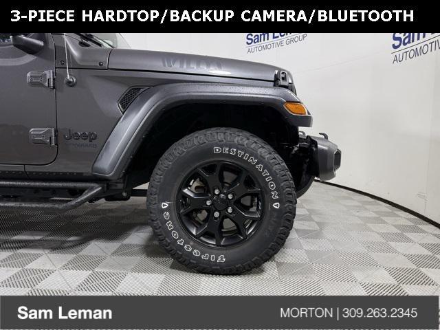 used 2021 Jeep Wrangler car, priced at $26,993