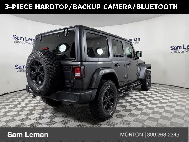 used 2021 Jeep Wrangler car, priced at $26,993