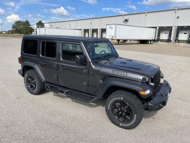 used 2021 Jeep Wrangler car, priced at $30,527