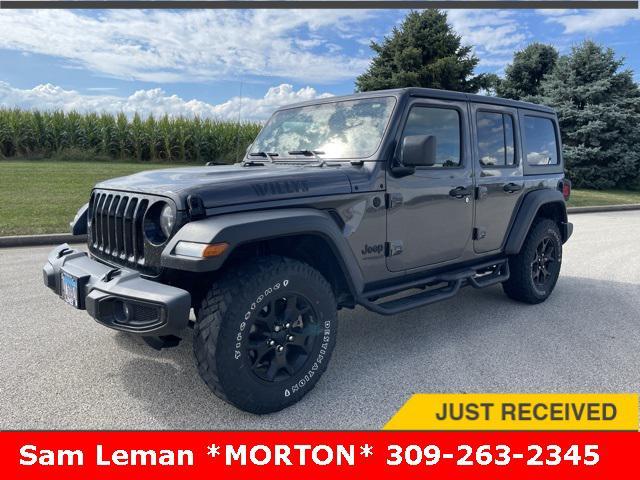 used 2021 Jeep Wrangler car, priced at $30,527