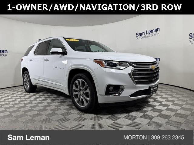 used 2020 Chevrolet Traverse car, priced at $25,612