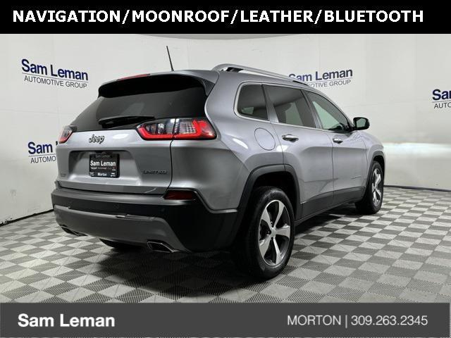 used 2021 Jeep Cherokee car, priced at $26,696