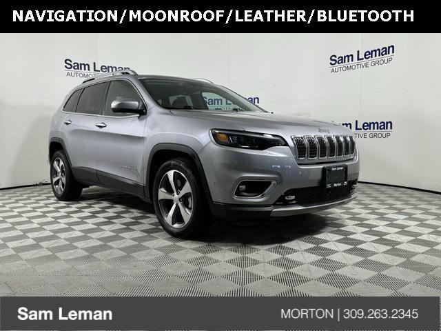 used 2021 Jeep Cherokee car, priced at $26,602