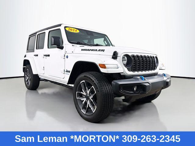 used 2024 Jeep Wrangler 4xe car, priced at $33,546