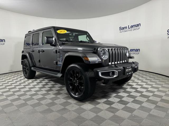 used 2021 Jeep Wrangler Unlimited car, priced at $27,994