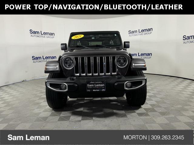 used 2021 Jeep Wrangler Unlimited car, priced at $27,994