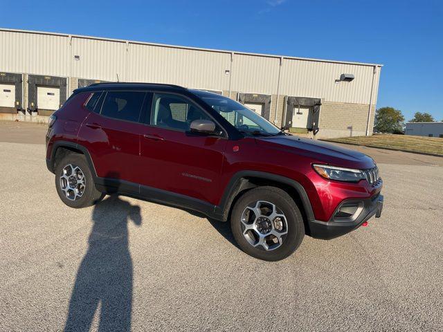 used 2022 Jeep Compass car, priced at $22,360
