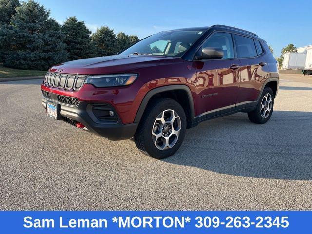 used 2022 Jeep Compass car, priced at $22,360