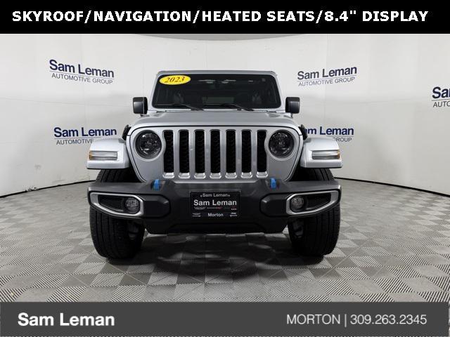 used 2023 Jeep Wrangler 4xe car, priced at $34,786