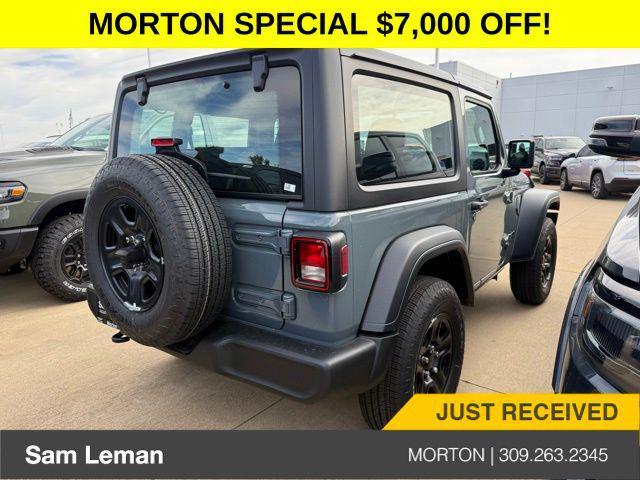 new 2026 Jeep Wrangler car, priced at $33,940