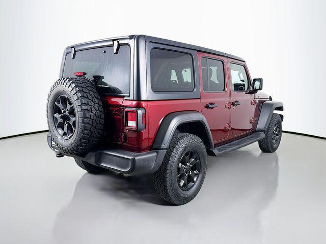 used 2022 Jeep Wrangler Unlimited car, priced at $27,722