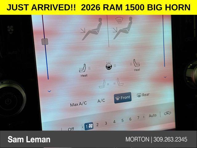 new 2026 Ram 1500 car, priced at $55,325