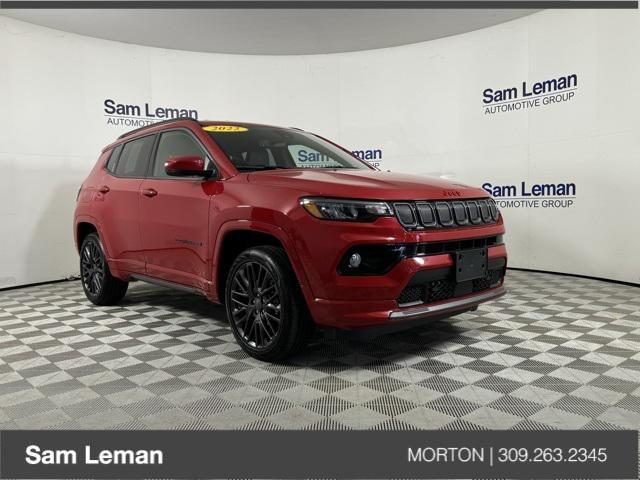 used 2022 Jeep Compass car, priced at $27,900