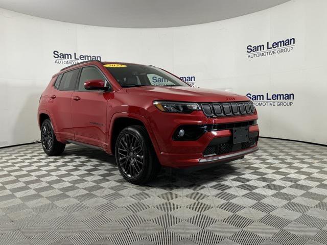 used 2022 Jeep Compass car, priced at $27,900