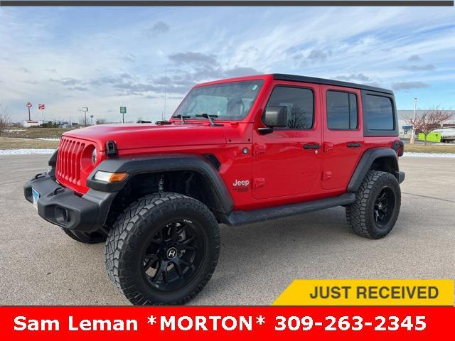 used 2021 Jeep Wrangler Unlimited car, priced at $32,744