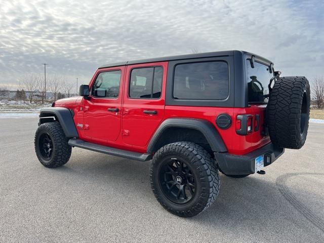 used 2021 Jeep Wrangler Unlimited car, priced at $32,744