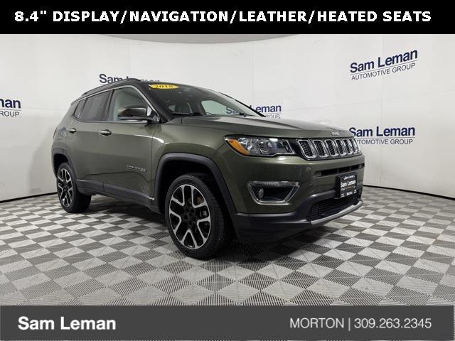 used 2018 Jeep Compass car, priced at $17,728