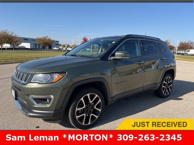 used 2018 Jeep Compass car, priced at $18,145