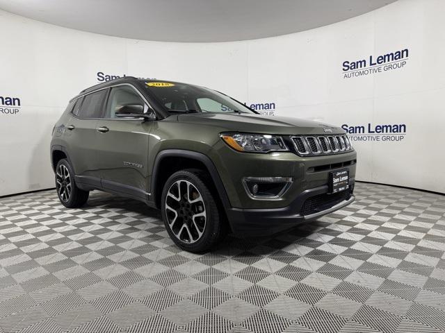 used 2018 Jeep Compass car, priced at $17,728