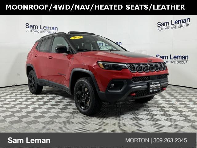 used 2023 Jeep Compass car, priced at $30,312