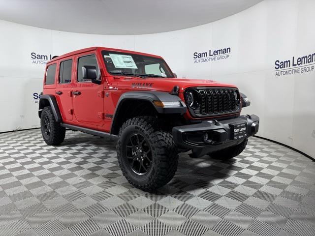 new 2024 Jeep Wrangler car, priced at $49,740