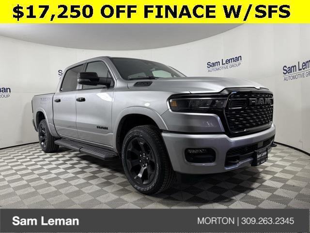 new 2025 Ram 1500 car, priced at $48,598