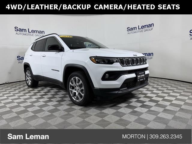 used 2024 Jeep Compass car, priced at $24,900