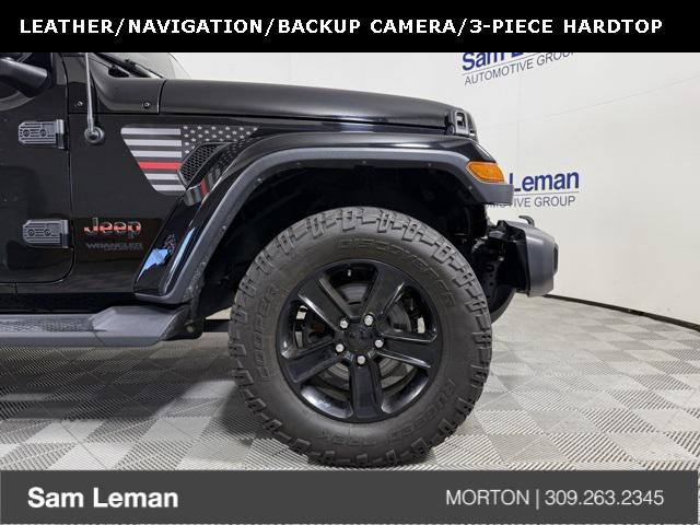 used 2020 Jeep Wrangler Unlimited car, priced at $31,315