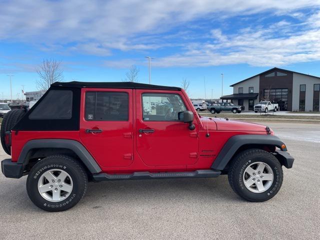 used 2013 Jeep Wrangler Unlimited car, priced at $15,377