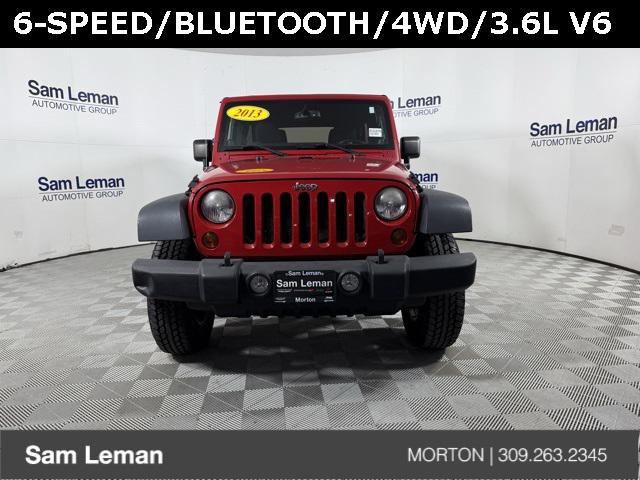 used 2013 Jeep Wrangler Unlimited car, priced at $14,560