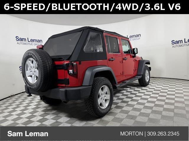 used 2013 Jeep Wrangler Unlimited car, priced at $14,560