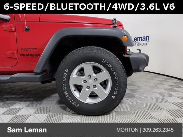 used 2013 Jeep Wrangler Unlimited car, priced at $14,560