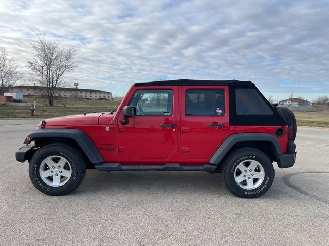 used 2013 Jeep Wrangler Unlimited car, priced at $15,377