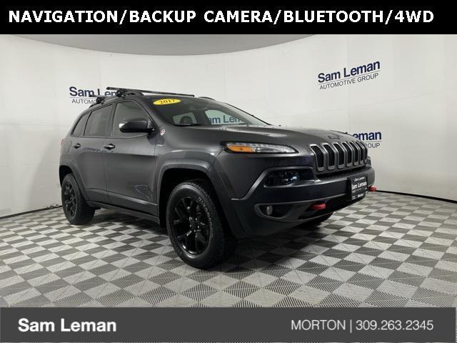 used 2017 Jeep Cherokee car, priced at $17,990