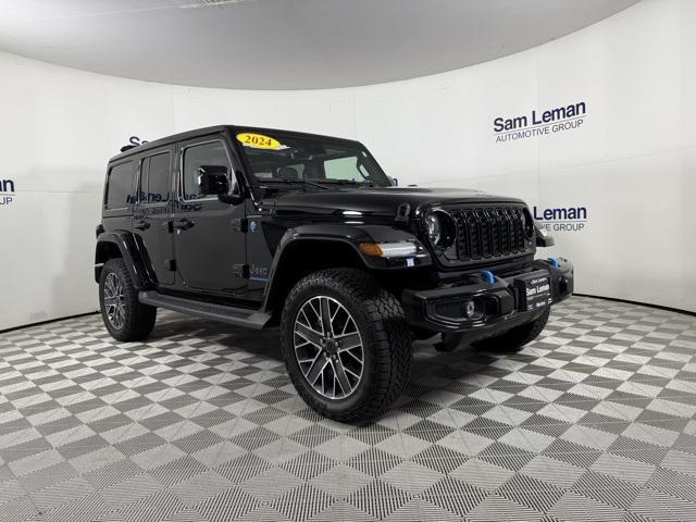 used 2024 Jeep Wrangler 4xe car, priced at $43,990