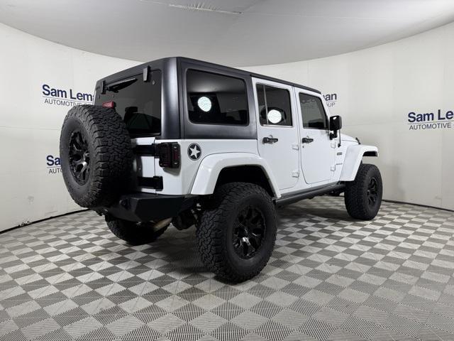 used 2016 Jeep Wrangler Unlimited car, priced at $16,991