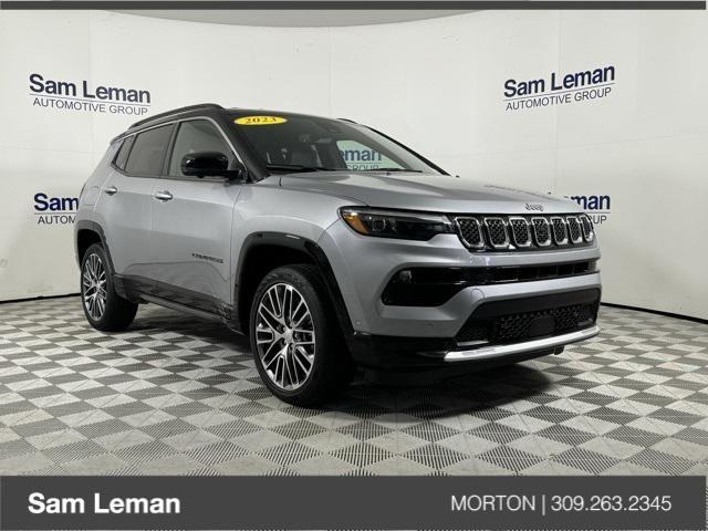 used 2023 Jeep Compass car, priced at $29,844